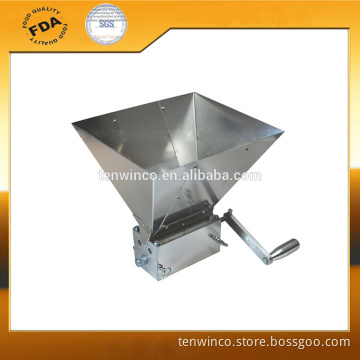 3 rollers Barley Crusher Malt homebrew grain mill